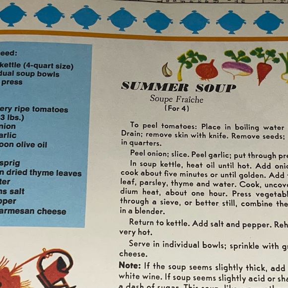 Children’s Betty Crocker beginning French Cookbook - Picture 3 of 8